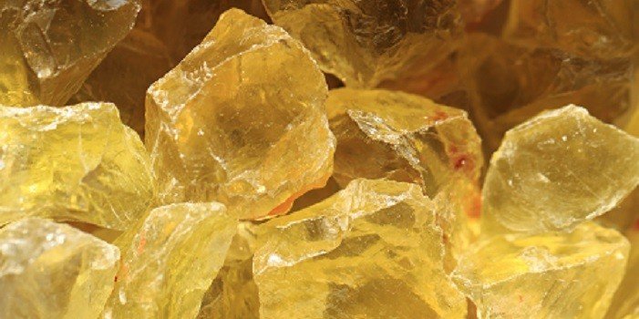 Plusieurs citrines