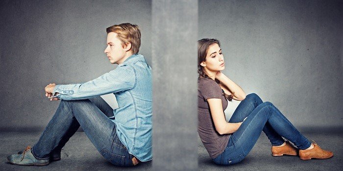 Couple déchiré